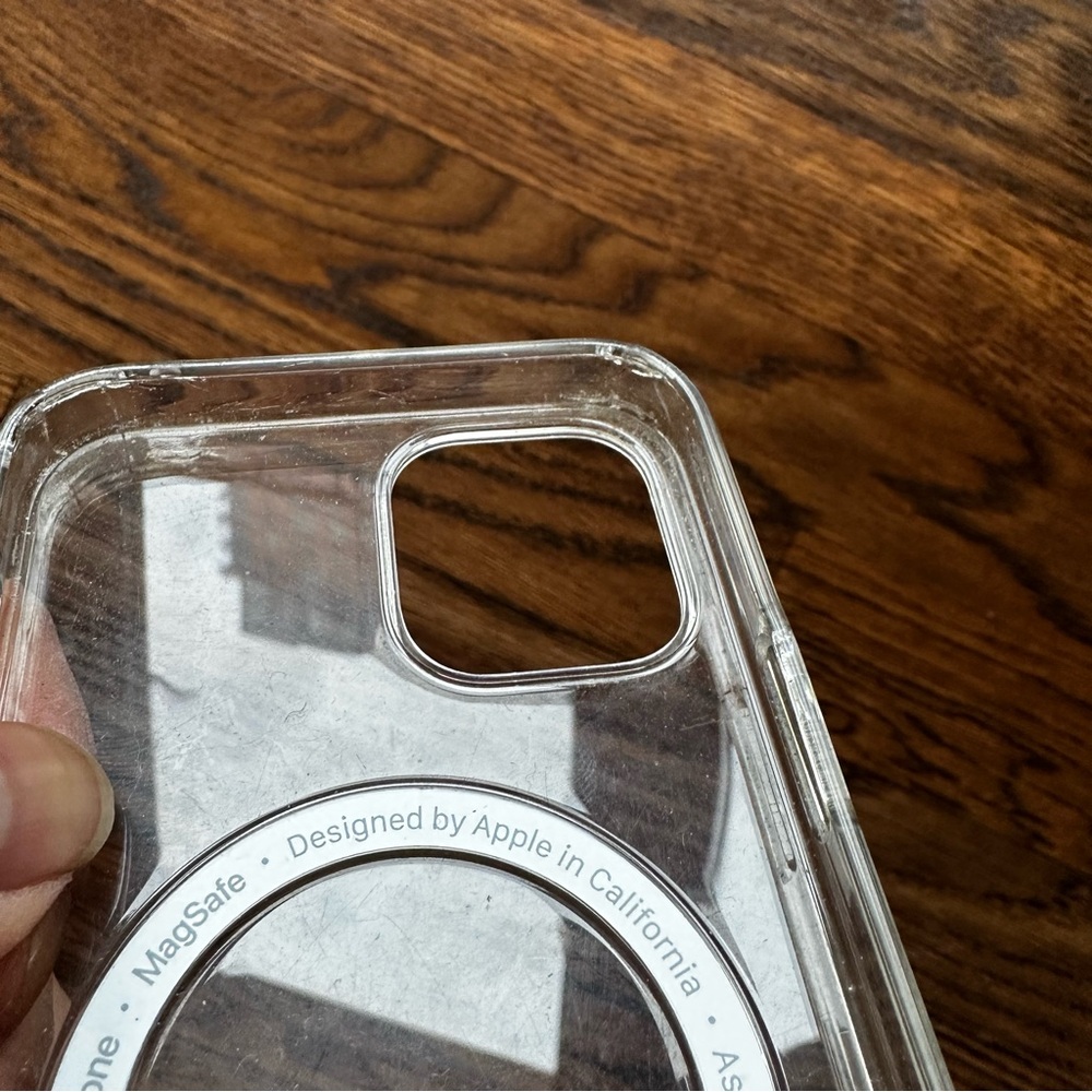 iPhone 12 Pro Clear Protective Phone Case with MagSafe Compatibility - Picture 6 of 12